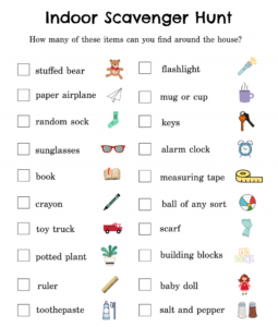Activities for kids at home