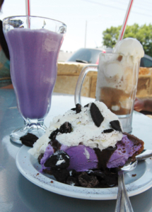 the purple cow
