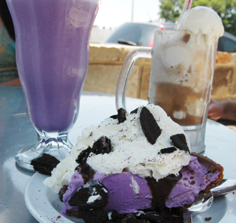 the purple cow